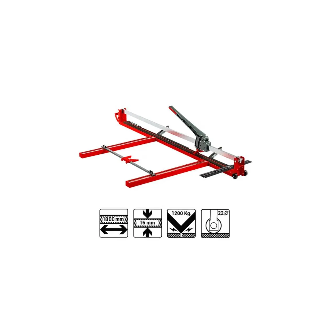 cortadora manual colotool xr 180 corte porcelanico gran formato