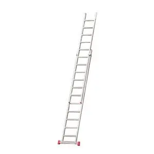 escalera extensible aluminio 2 tramos profesional