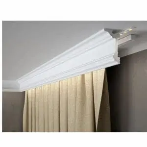 Cortinero friso MD137 de gran formato para ocultar cortinas