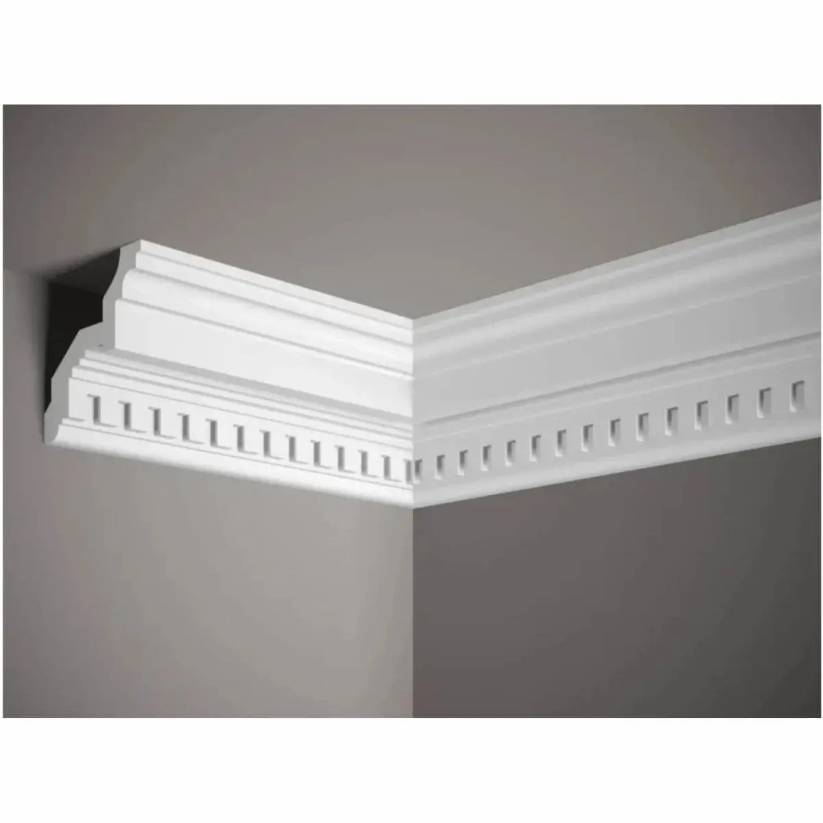 Moldura techo angular usada como cortinero oculto Moldura techo angular usada como cortinero oculto