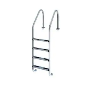 Escalera para piscina acero inoxidable AISI 304 de 3 y 4 peldaños