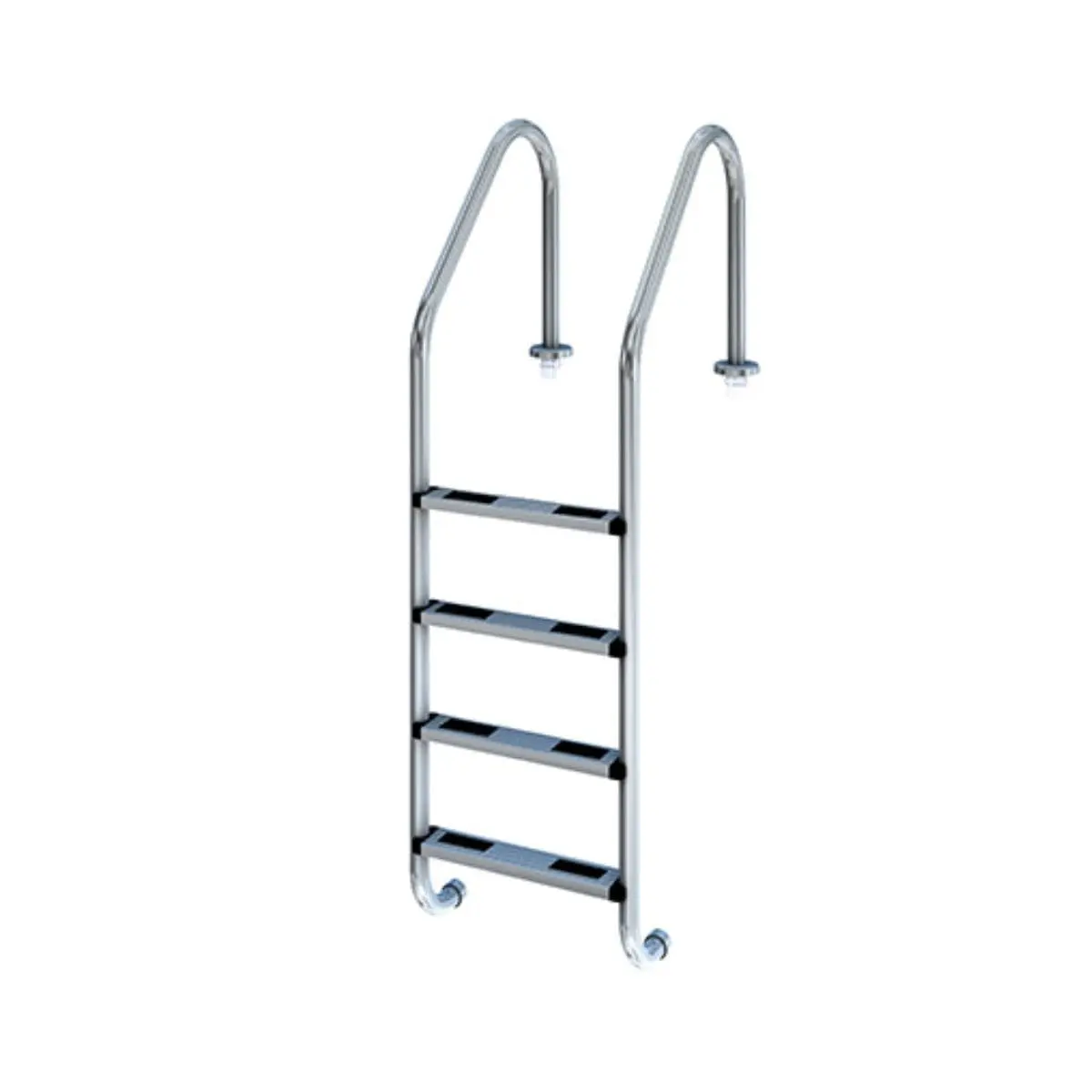 Escalera para piscina acero inoxidable AISI 304 de 3 y 4 peldaños