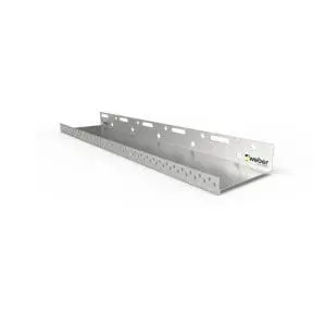 Perfil de arranque SATE aluminio 40 60 80 100 mm para aislamiento exterior fachada