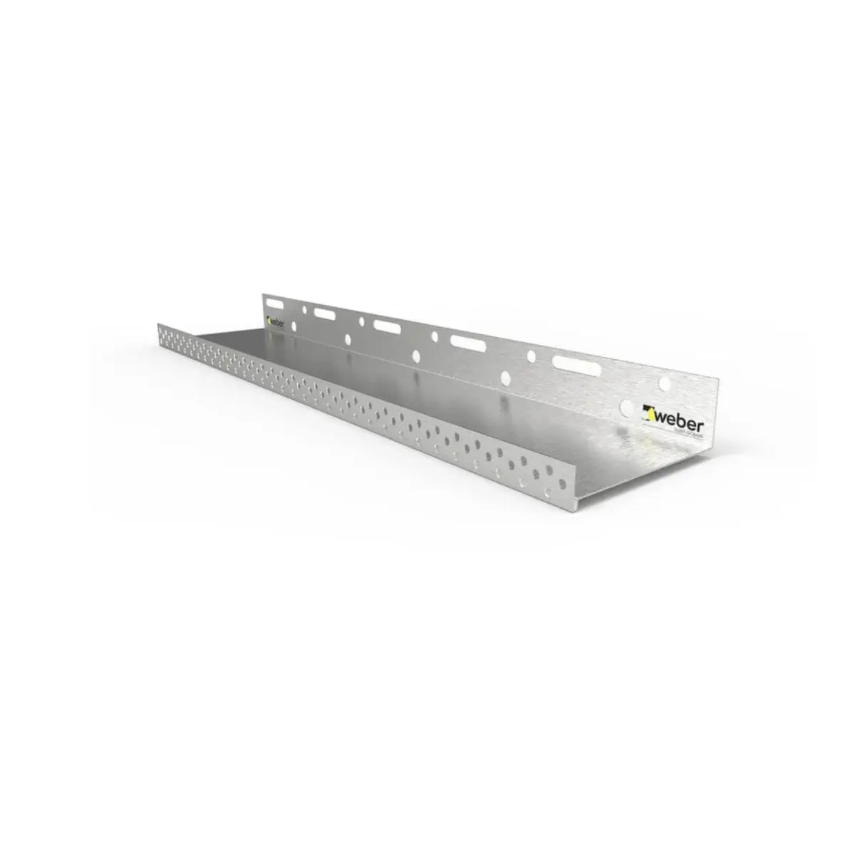 Perfil de arranque SATE aluminio 40 60 80 100 mm para aislamiento exterior fachada