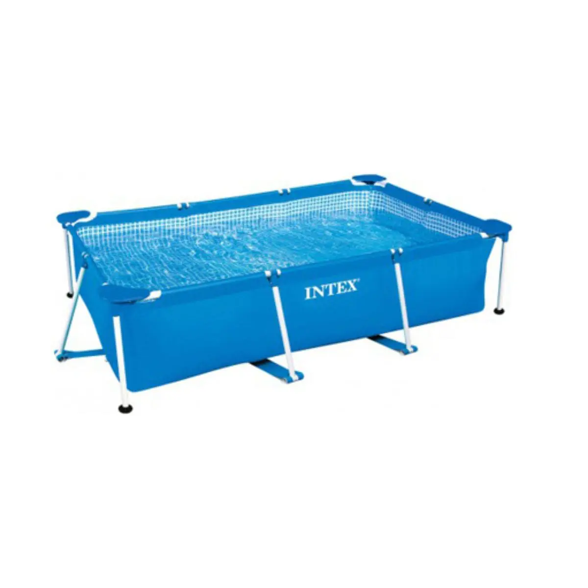 piscina intex small frame 260x160x65 desmontable rectangular exterior