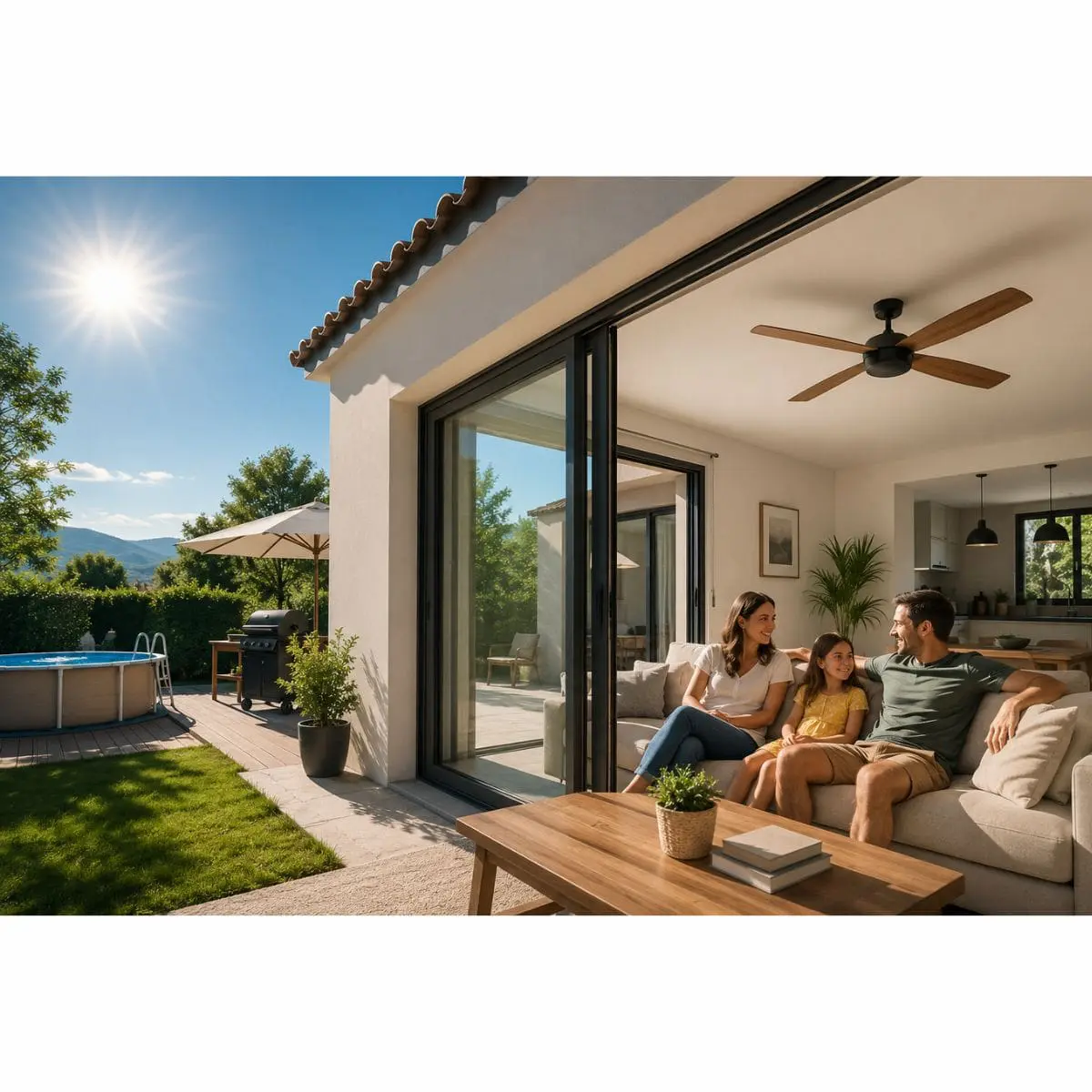 Vivienda confortable en verano gracias al aislamiento térmico y soluciones para reducir el calor Vivienda confortable en verano gracias al aislamiento térmico y soluciones para reducir el calor