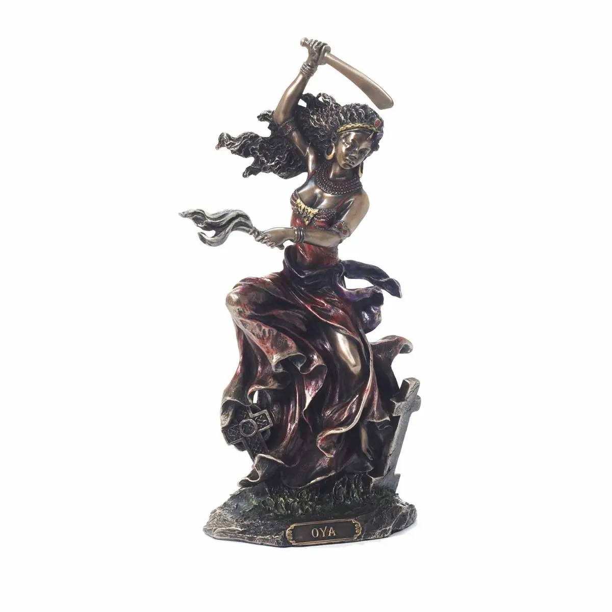 Figura de Oya de resina estilo clásico