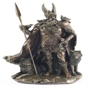 Odin figura de resina