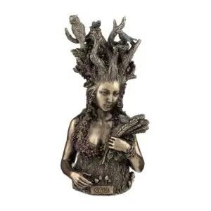 Gaia diosa griega de la tierra de resina
