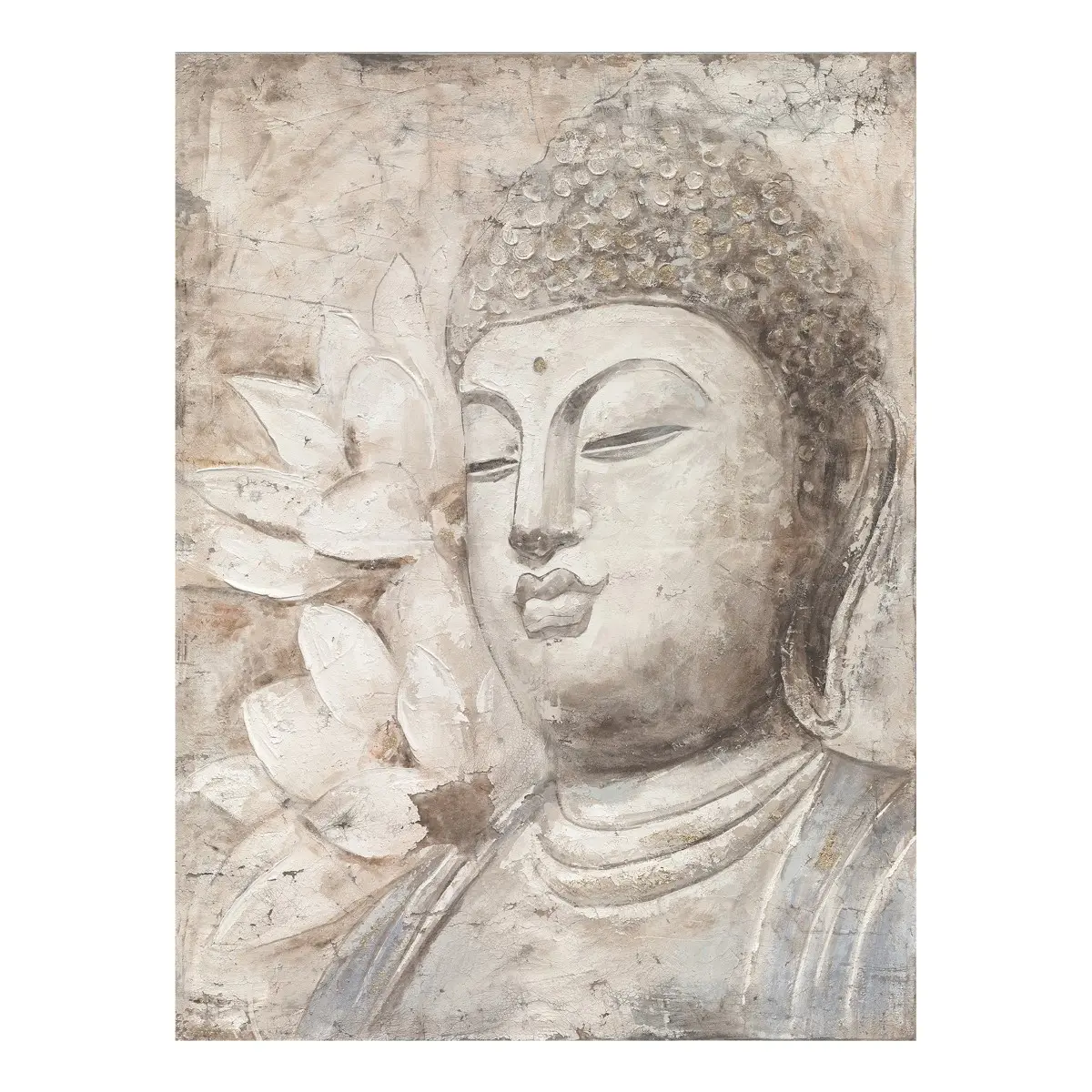 Cuadro de Buda decorativo de 100x80 cm