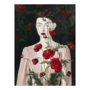 Cuadro decorativo 100x80 cm estilo contemporáneo