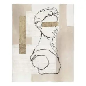 Cuadro decorativo contemporáneo de 100x80 cm