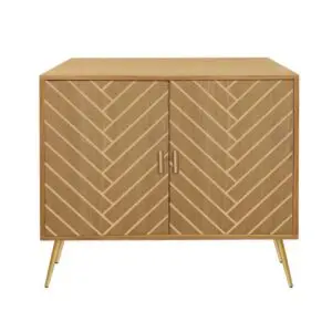 Mueble auxiliar de MDF 80x30x71 cm estilo contemporáneo