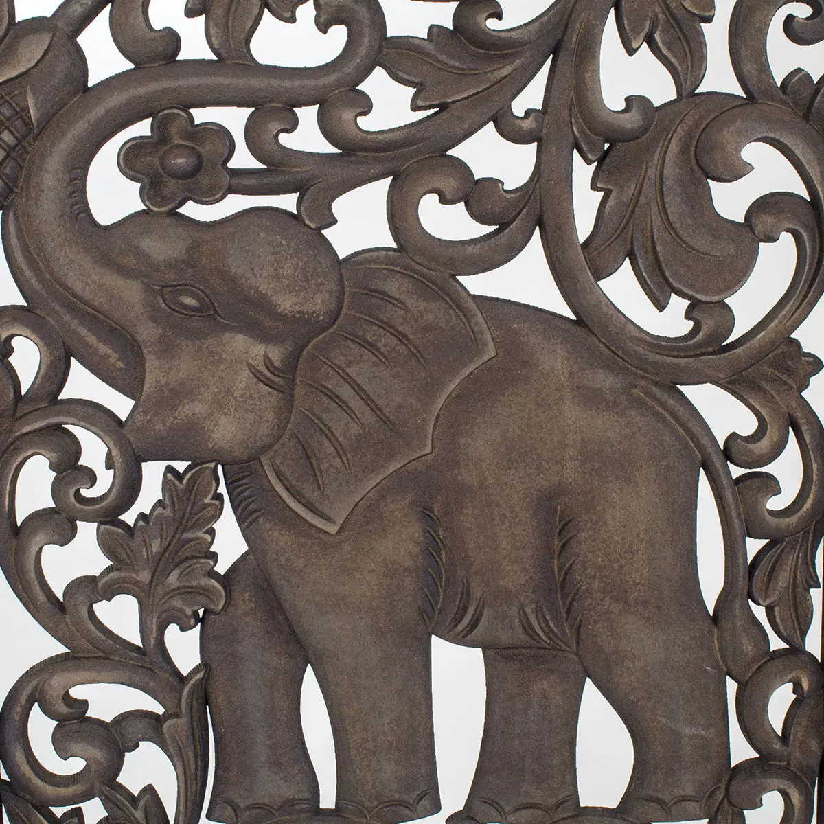 Adorno de pared elefante MDF 70x45 cm vista 2