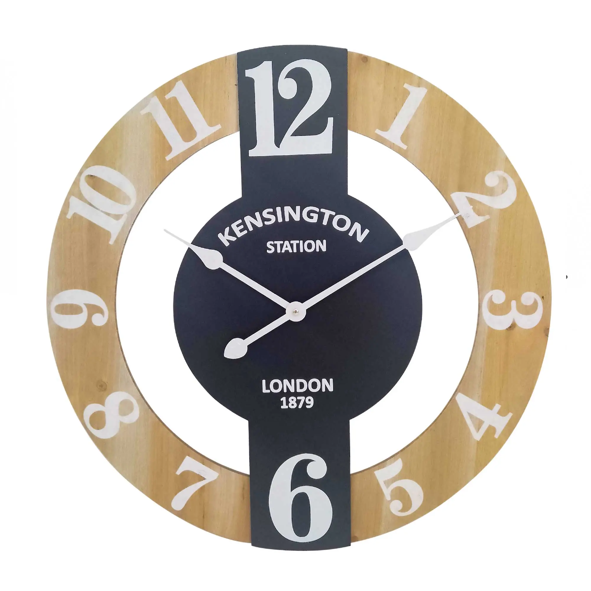 Reloj pared metal 60 cm