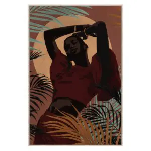 Cuadro decorativo 123x83 cm estilo étnico