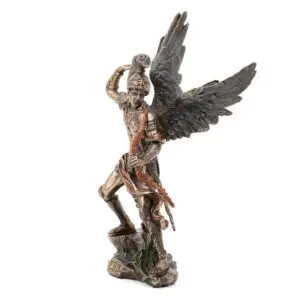 Arcángel Uriel figura resina 22 cm