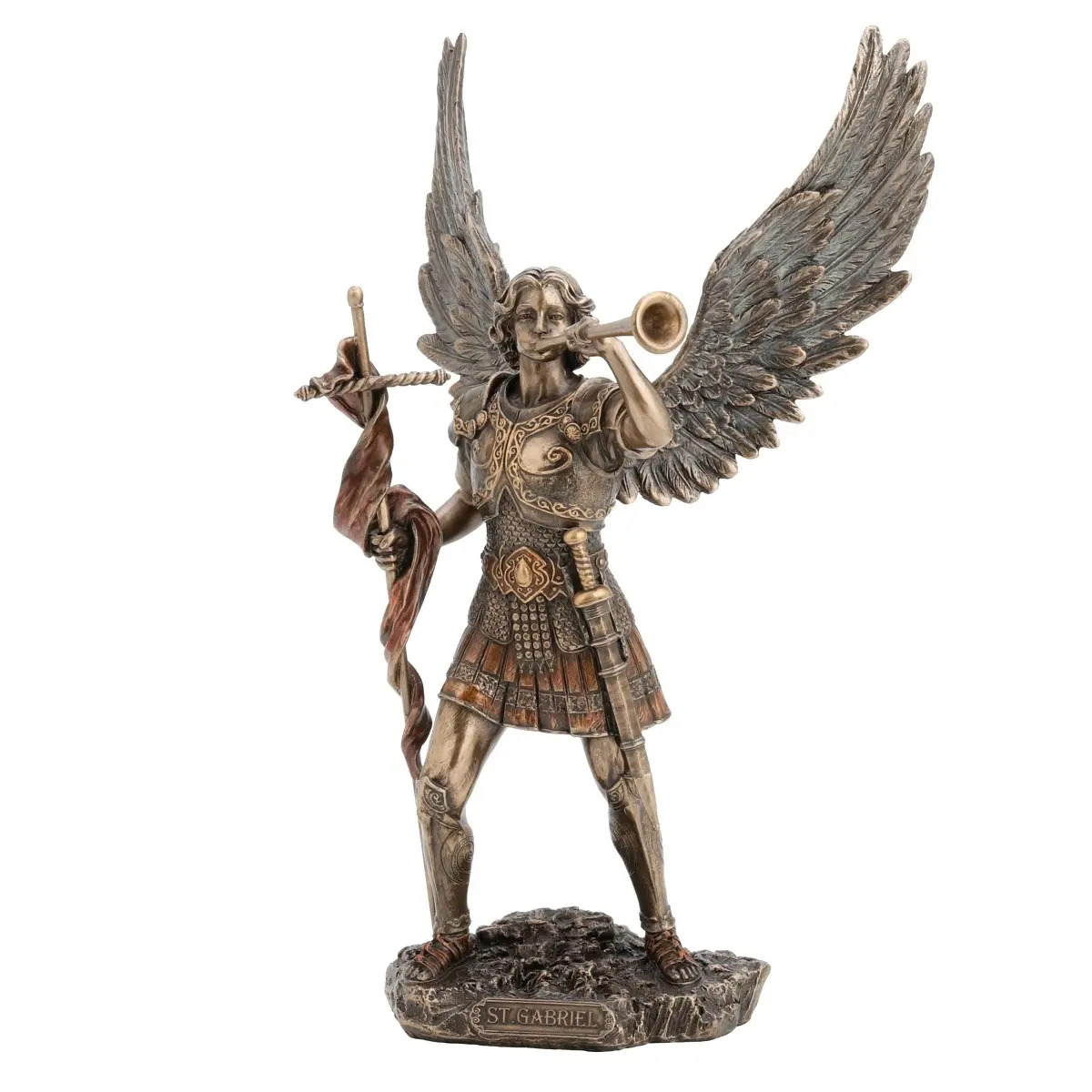 Arcángel San Gabriel de resina
