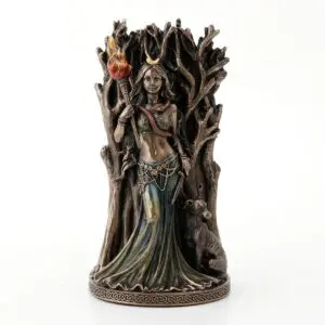Hécate diosa griega figura resina
