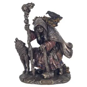 Cailleach nan Cruachan bruja divina de resina
