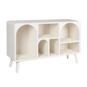 Consola de MDF 120x35x78 cm estilo bohemio