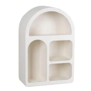 Estantería de pared de MDF 60 x 40 cm estilo bohemio