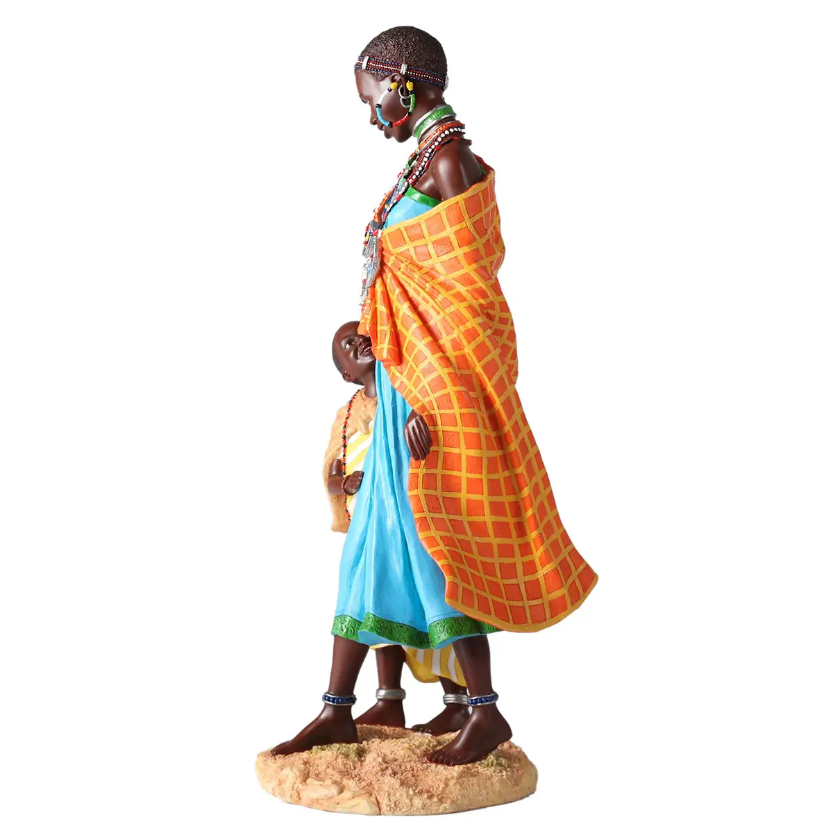 Figura africana de estilo étnico
