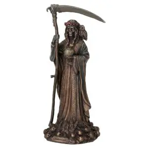 Figura de la Santísima Muerte de resina 28 cm