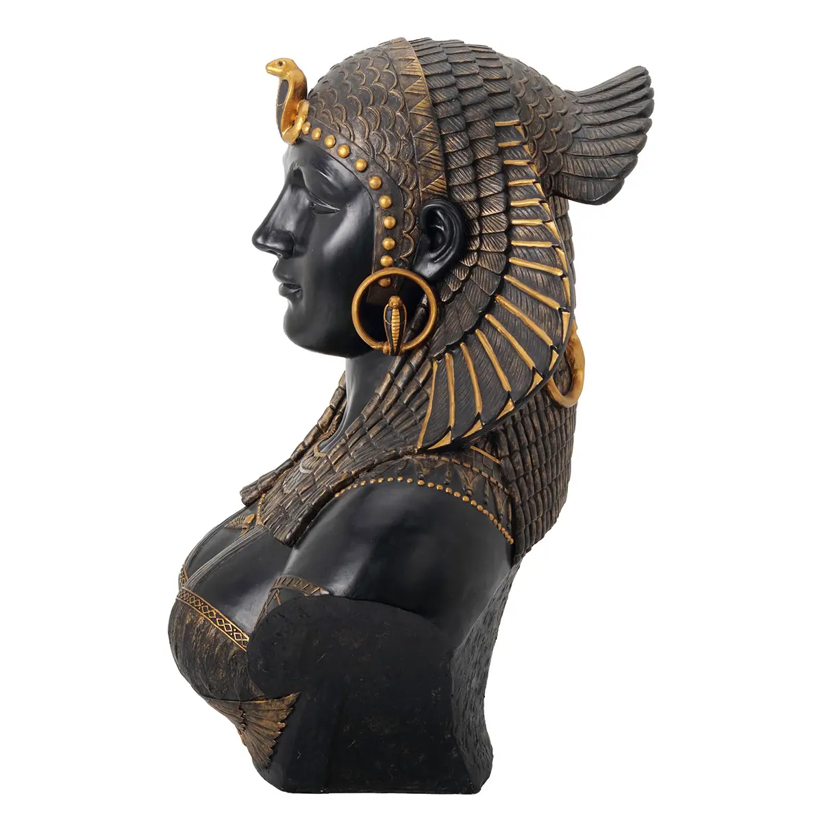 Figura de Cleopatra para decoración de interior