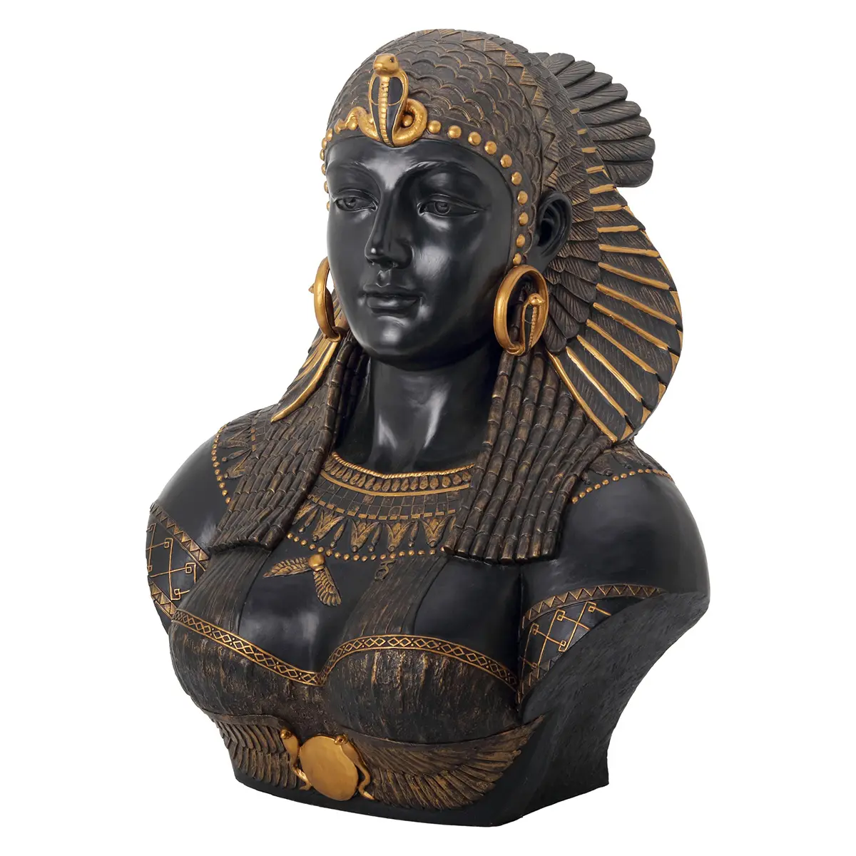 Figura decorativa inspirada en Cleopatra