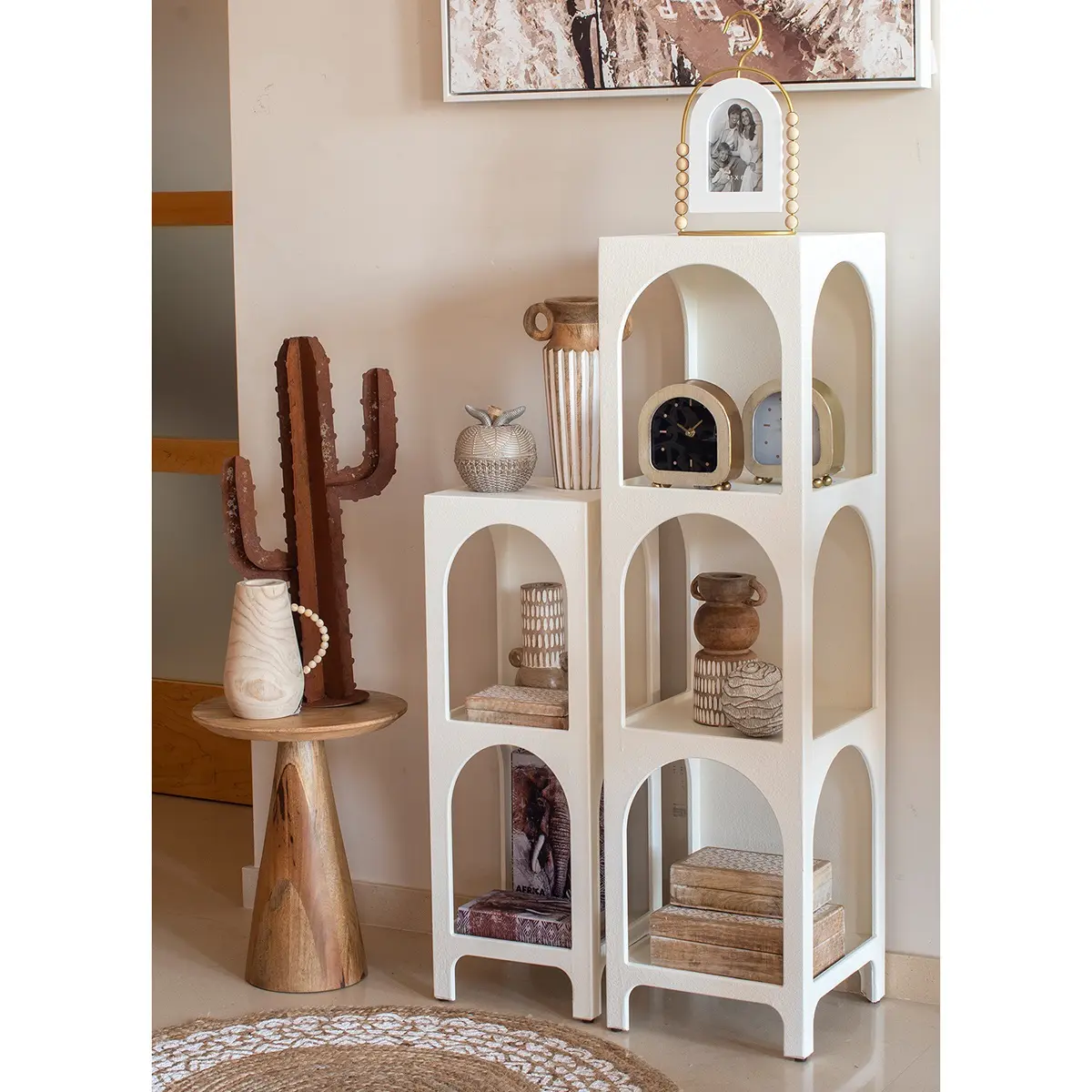 Estantería decorativa de MDF para organizar el hogar