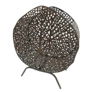 Lámpara metal estilo étnico 38 cm
