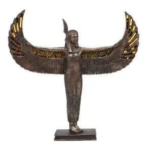 Figura egipcia resina 34 cm