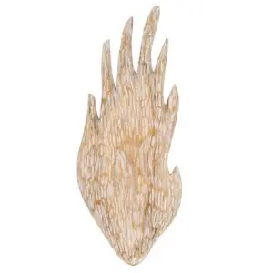 Adorno de pared de madera estilo étnico