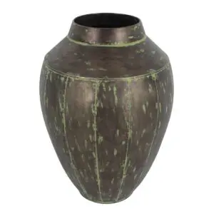 Jarrón metal étnico 52 cm