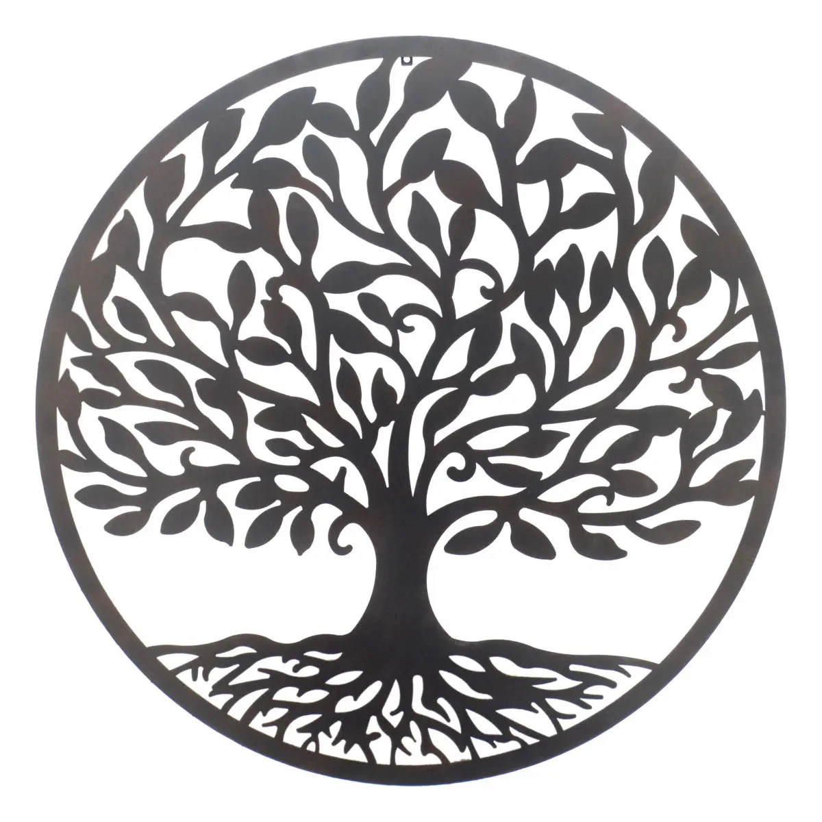 Adorno de pared árbol de la vida de metal 100 cm