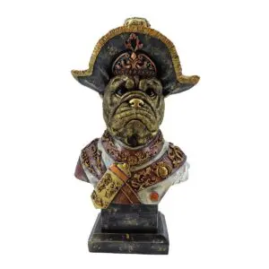 Perro decorativo resina 36 cm