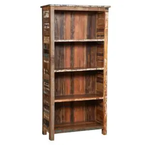 Estantería de madera 90x38x185 cm