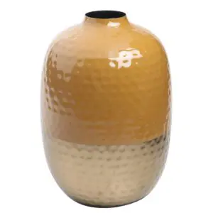 Jarrón decorativo de metal 31,5 cm