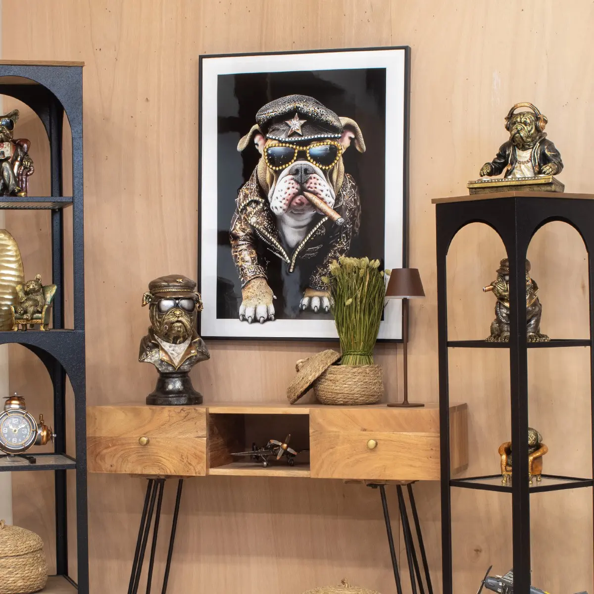 Cuadro perro 62x82 cm vista 5