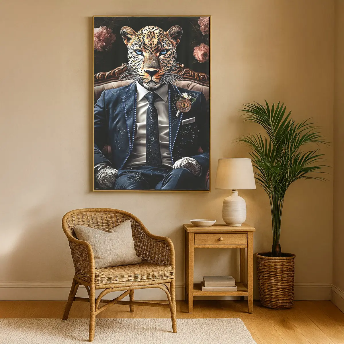 Cuadro tigre 62x92 cm vista 5