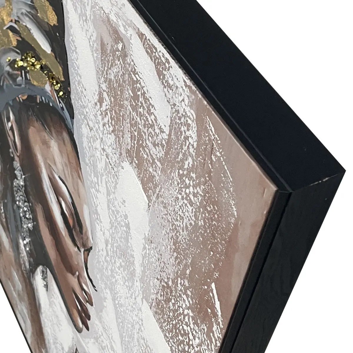 Cuadro mujer africana 100x70 cm vista 2