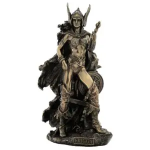 Frigga diosa nórdica figura resina 26 cm