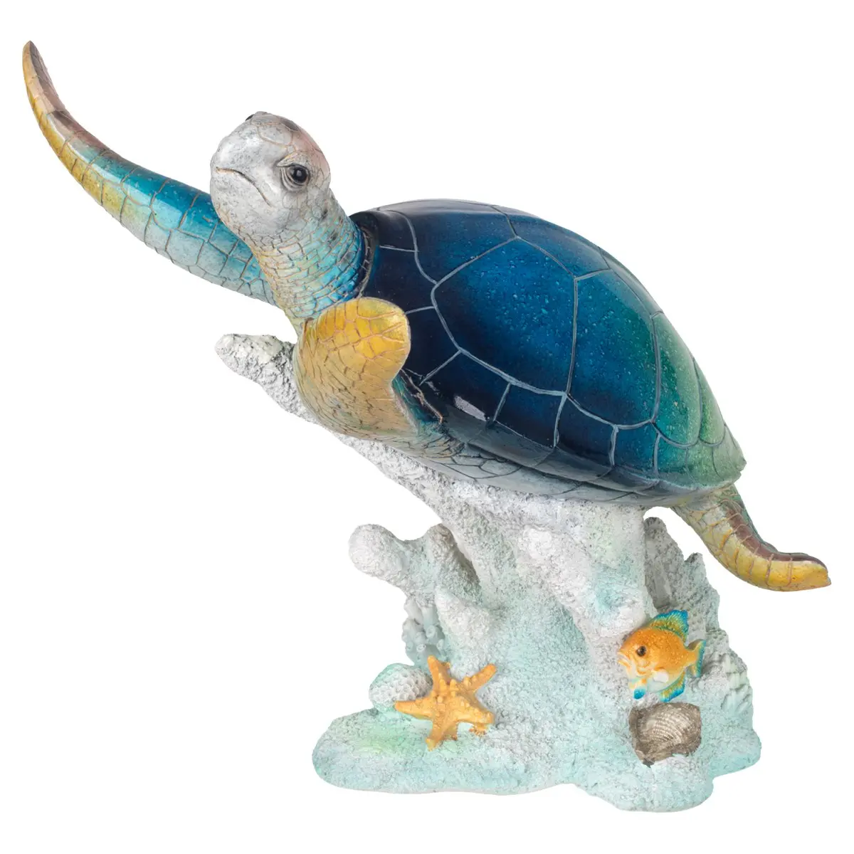 Figura de tortuga de estilo marinero