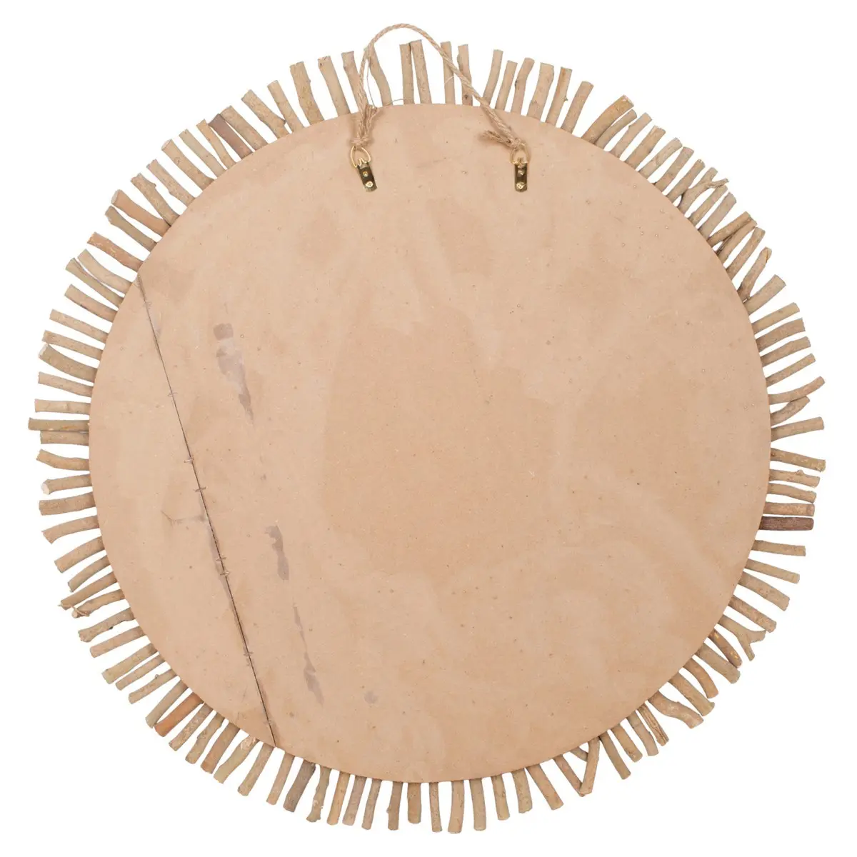 Espejo de madera de pino tea, vista adicional