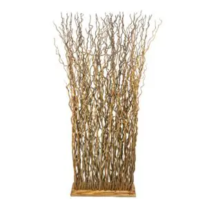 Decoración de pared de metal con árbol estilo étnico