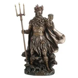 Aegir gigante del mar nórdico de resina