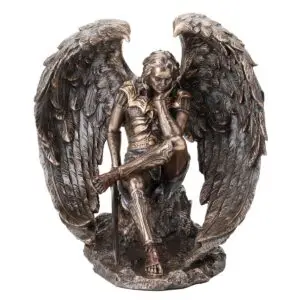 Lucifer ángel caído figura resina 16,5 cm