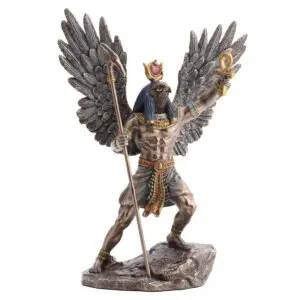 Ra dios del sol egipcio de resina