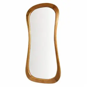 Espejo de madera de mango de 152x70 cm